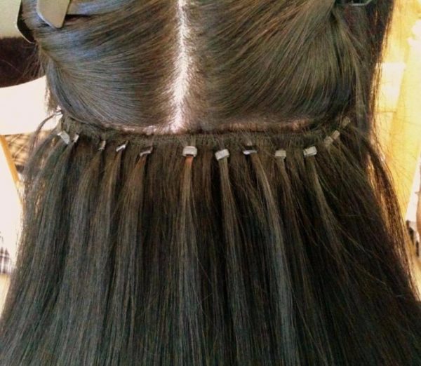 Micro ring hair extension